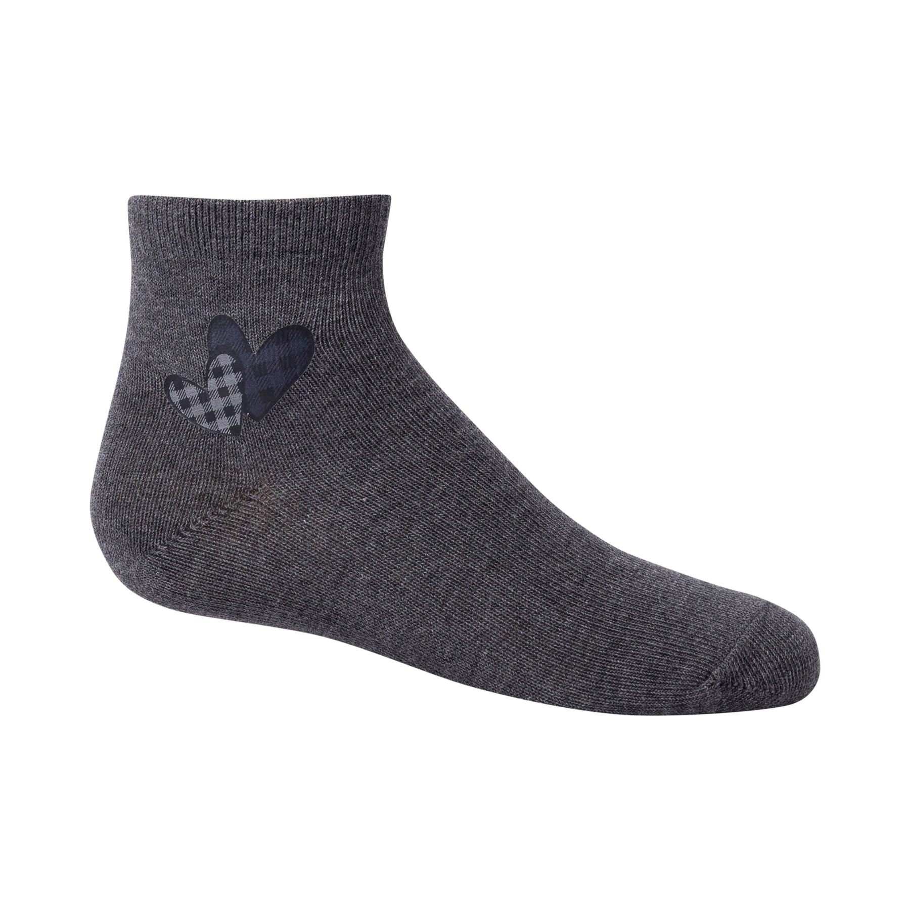 Checkered Heart Ankle