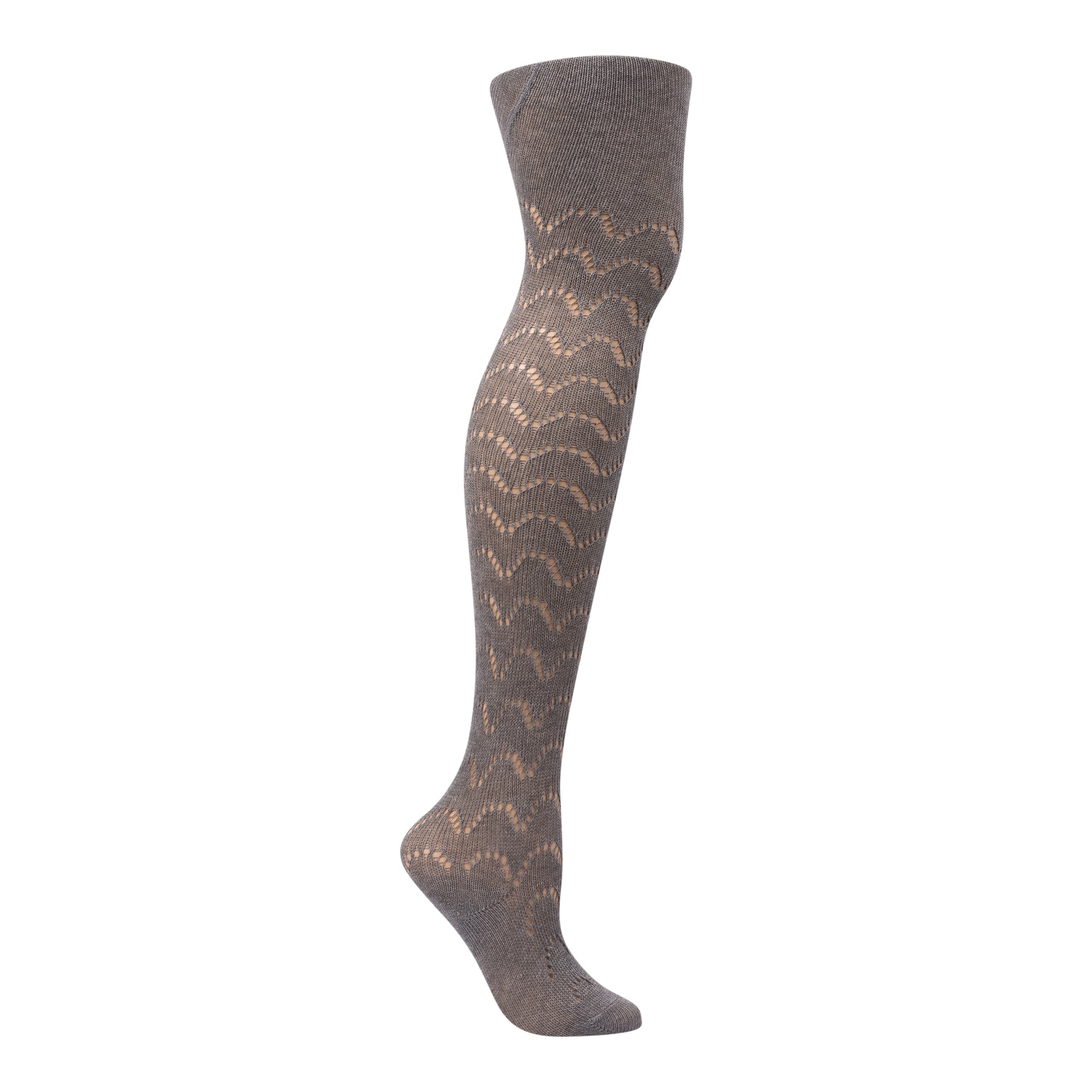 Crochet Wave Texture Tights