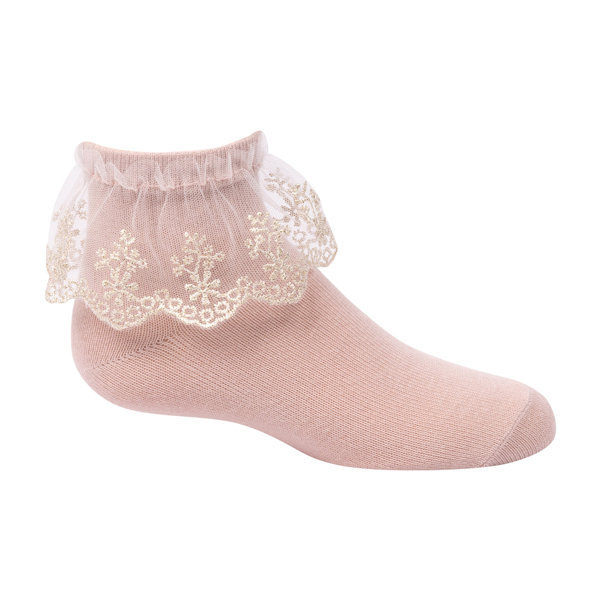 Elegant Ruffle Ankle