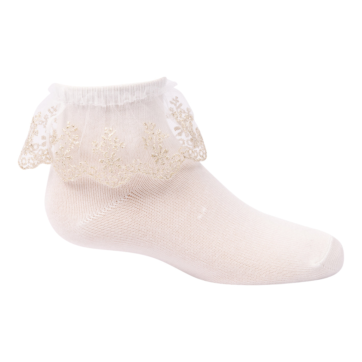 Elegant Ruffle Ankle