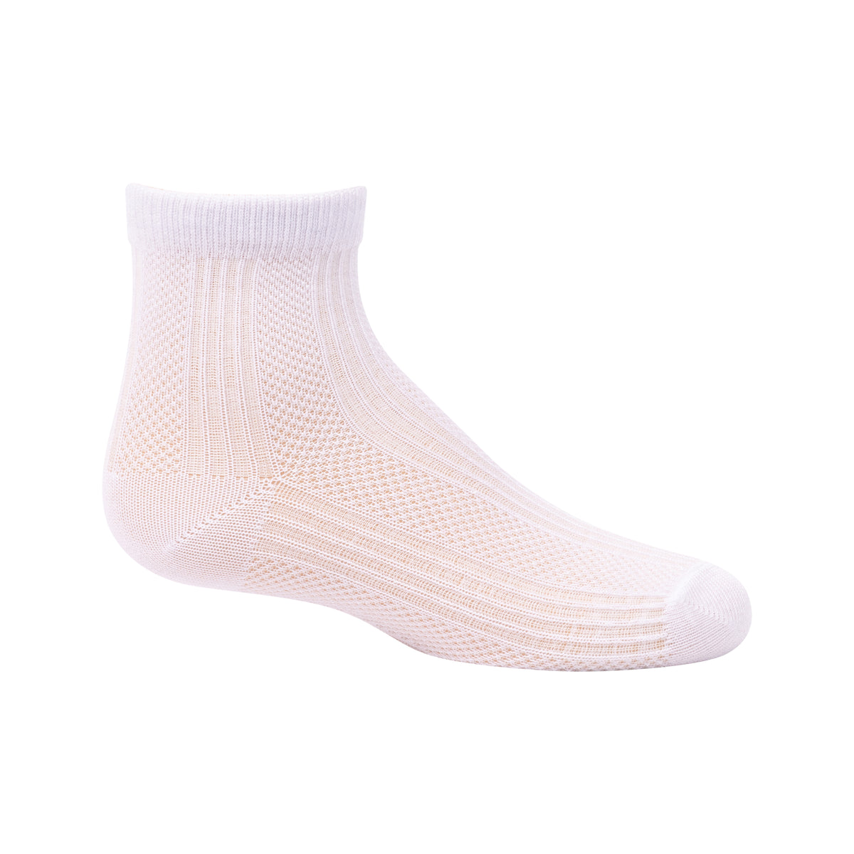Fishnet Stripe Modal Ankle