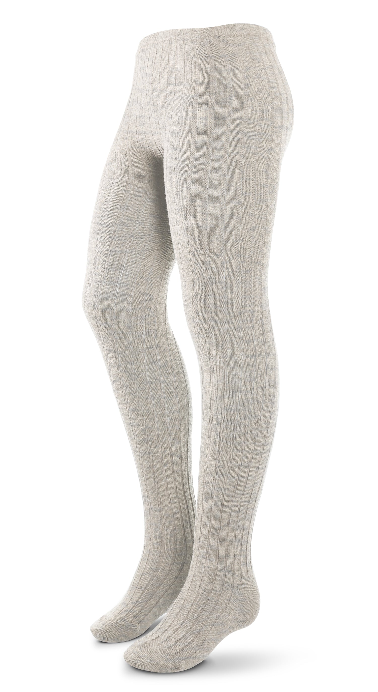 Cotton Ribbed Tights