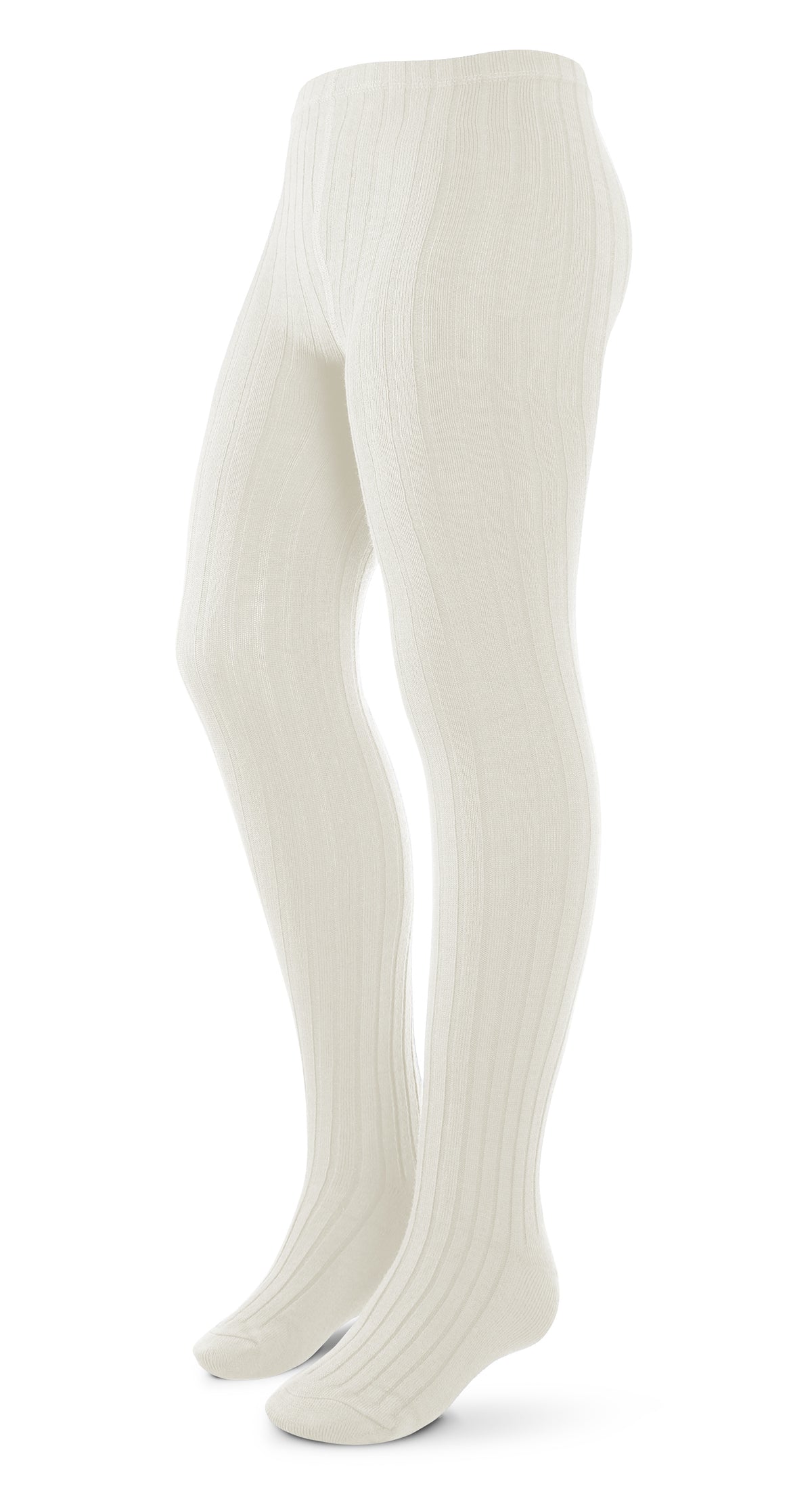 Cotton Ribbed Tights