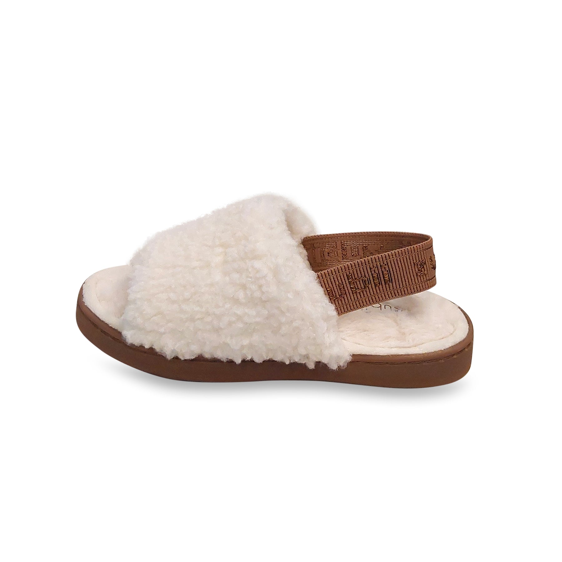 Sherpa Sling Back Slippers