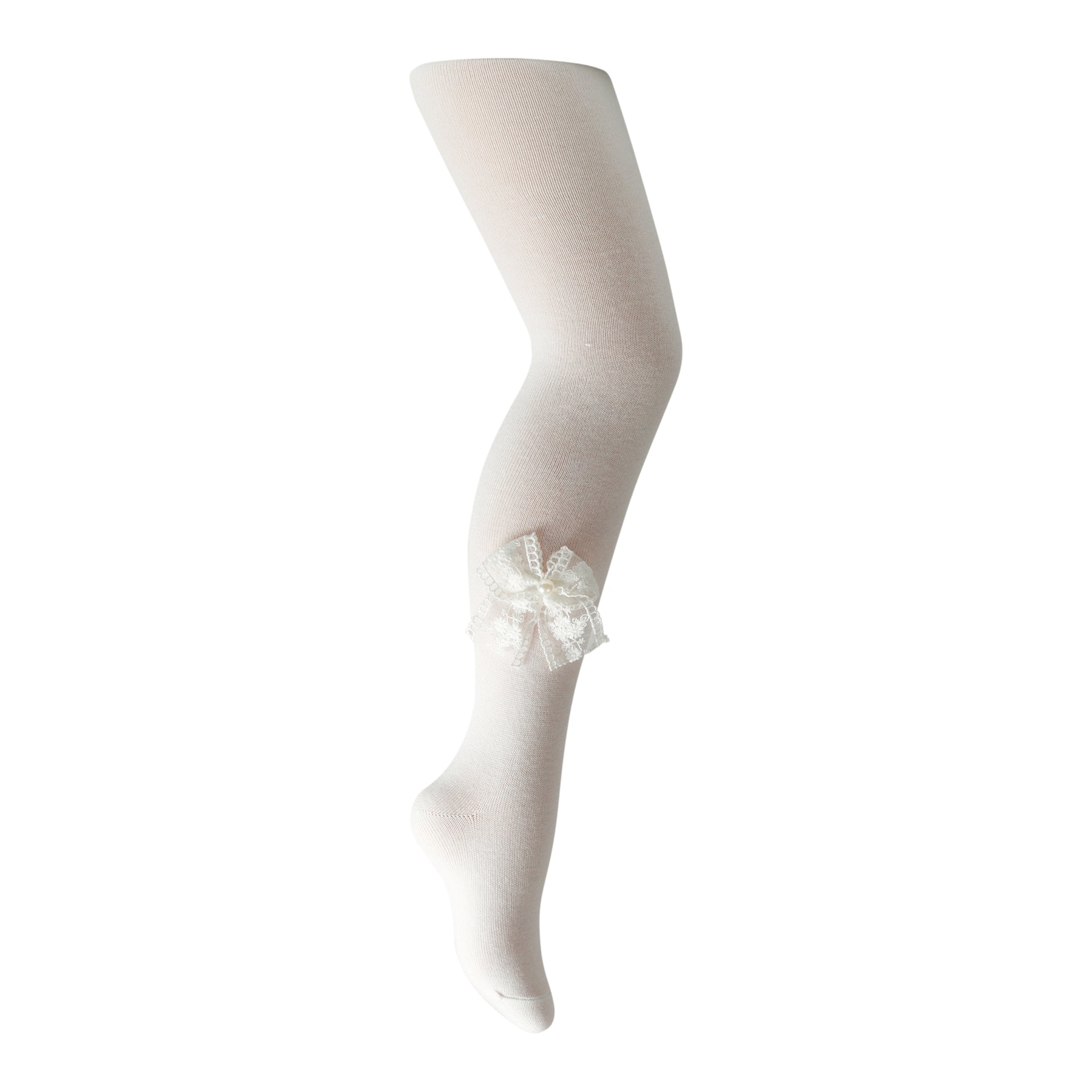 Lace Bow Tights