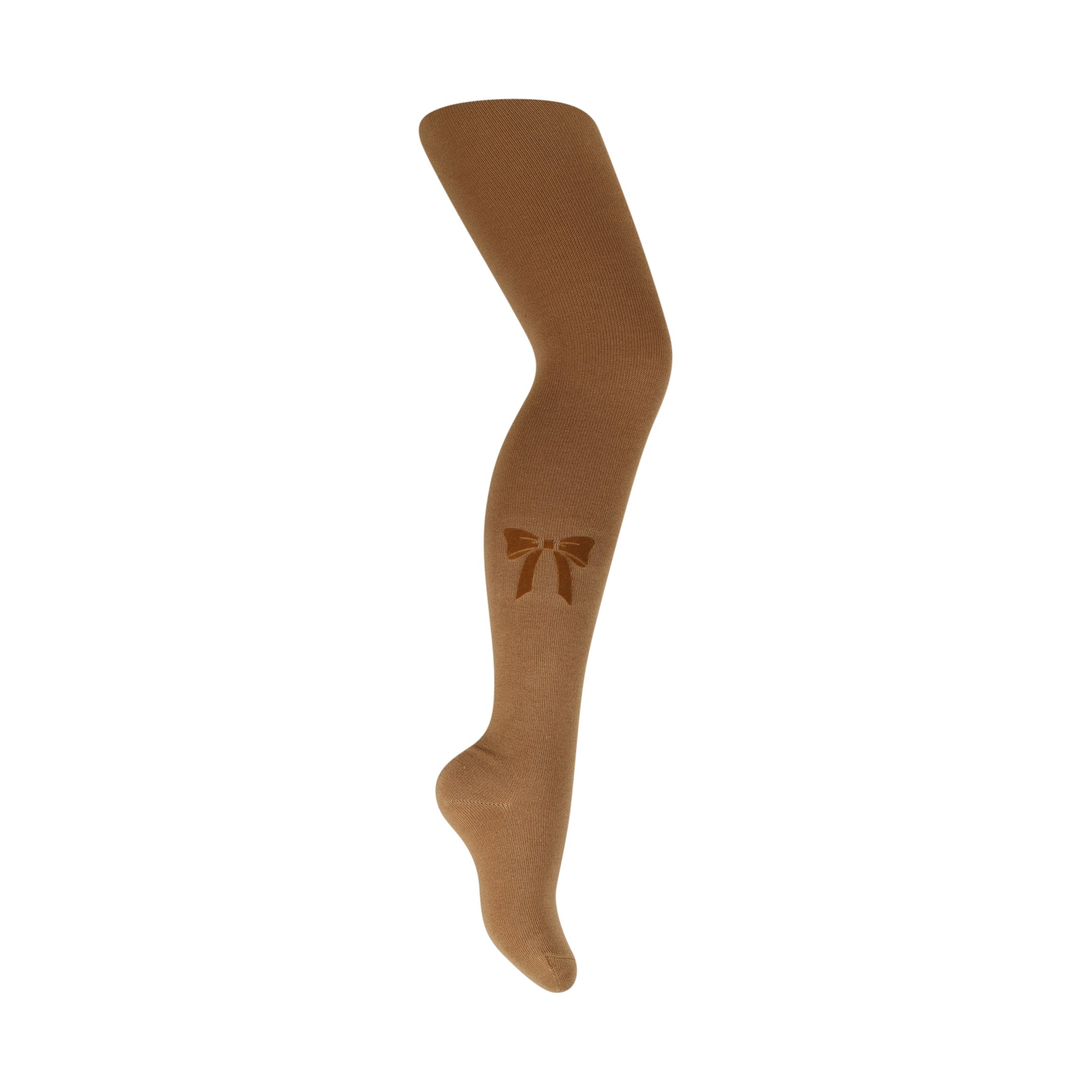 Suede Bow Tights AW23