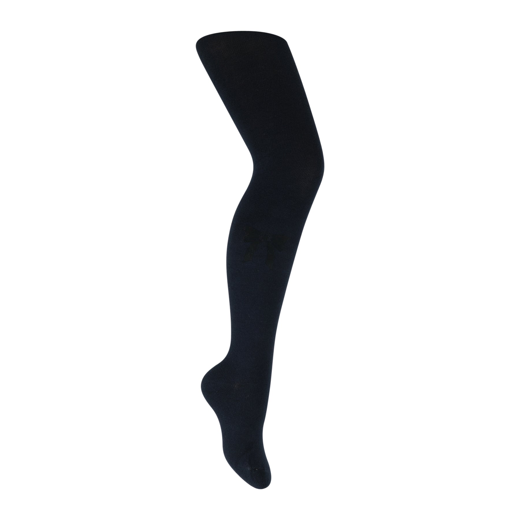 Suede Bow Tights AW23