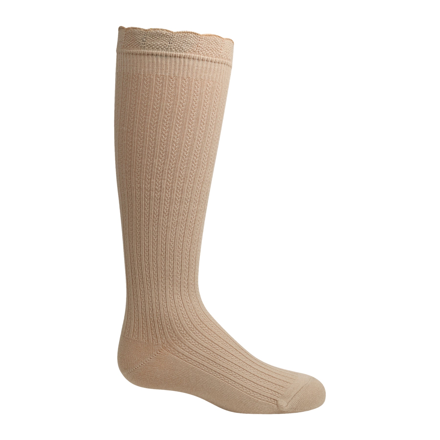 Textured Ruffle Ankle