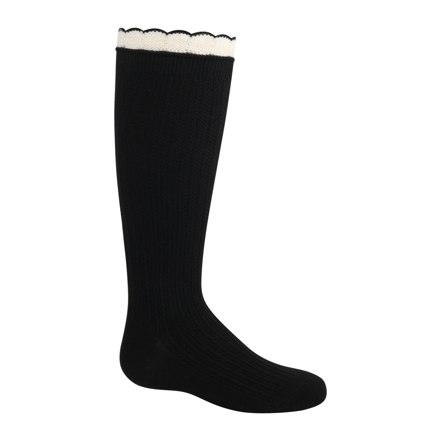 Textured Ruffle Ankle