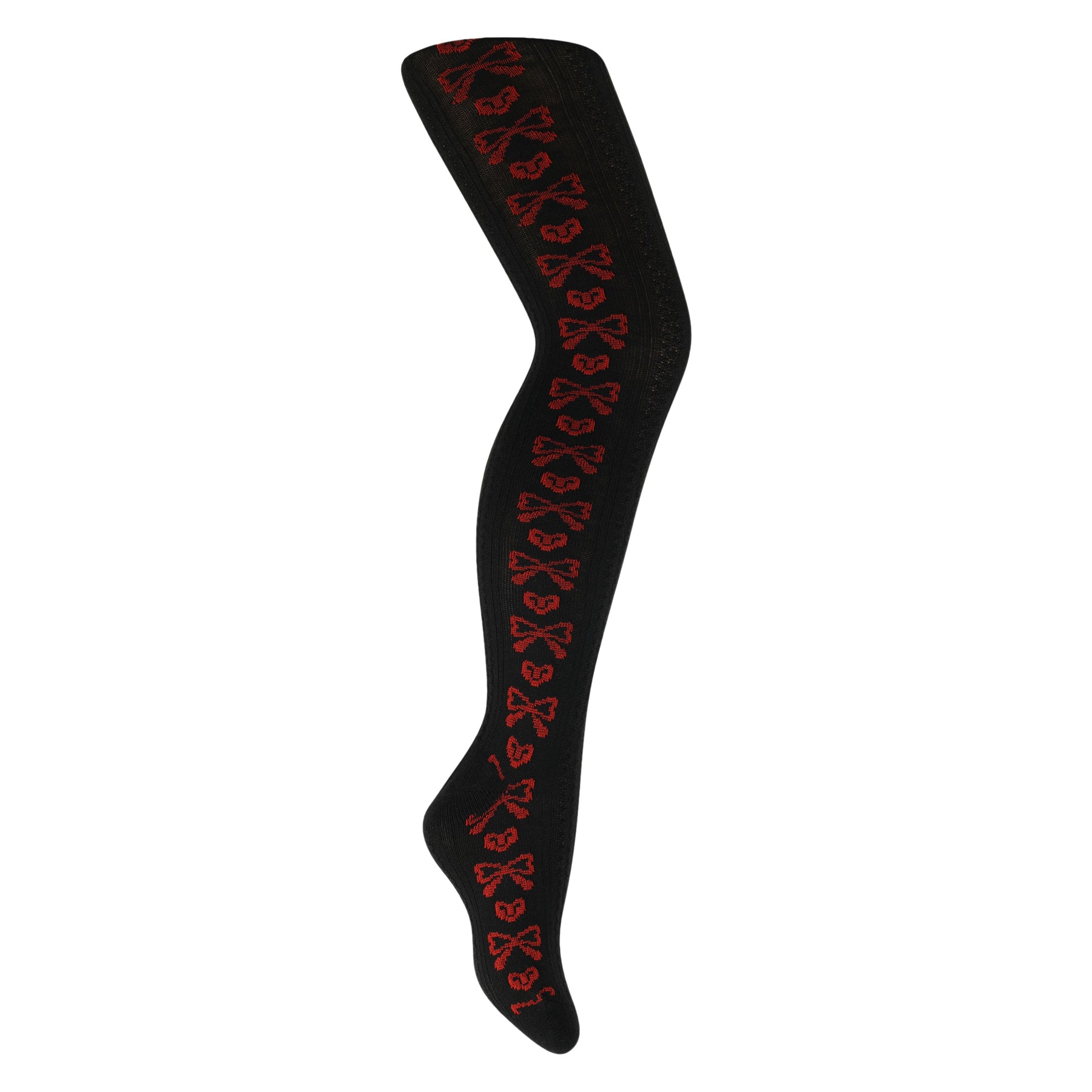 Textured Heart/Bow Tights