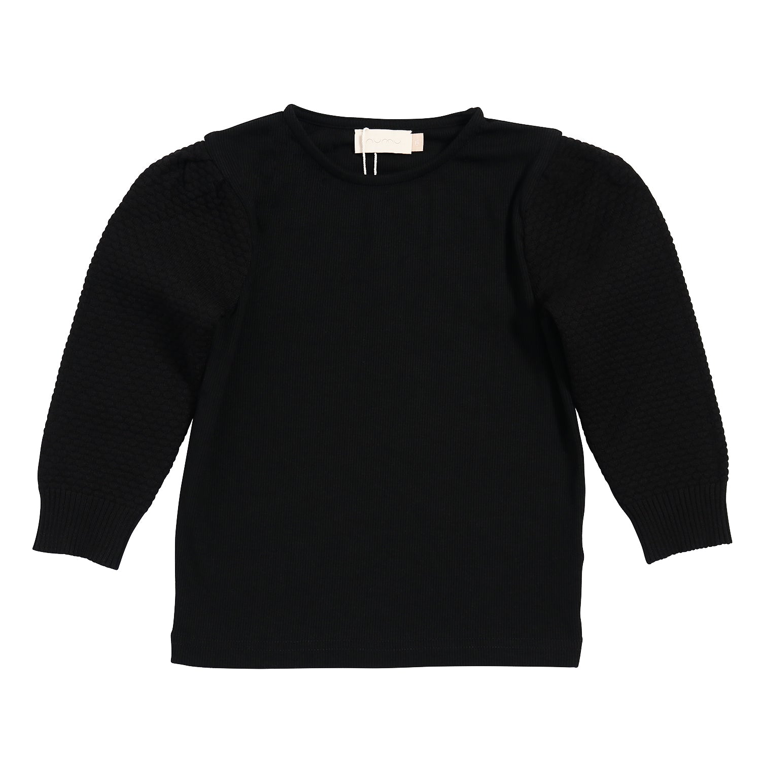 Velvet By Graham & Spencer Women's Sarah Soft Fleece Puff Sleeve Sweatshirt – 3/4 Sleeve, Boxy Fit - View #9