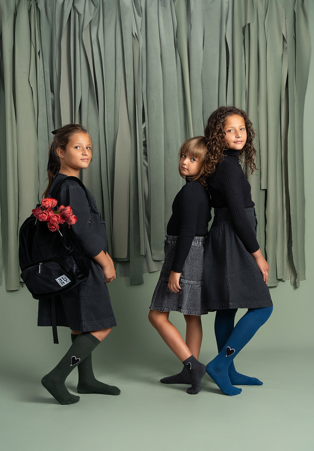 Sherpa Heart Tights