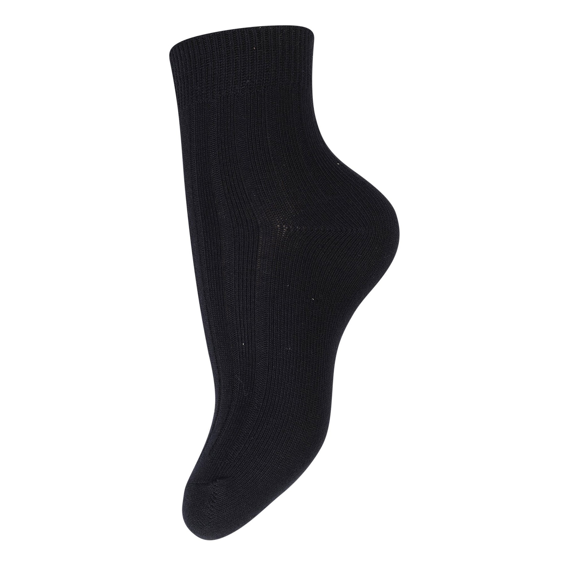 Ribbed Crew Socks