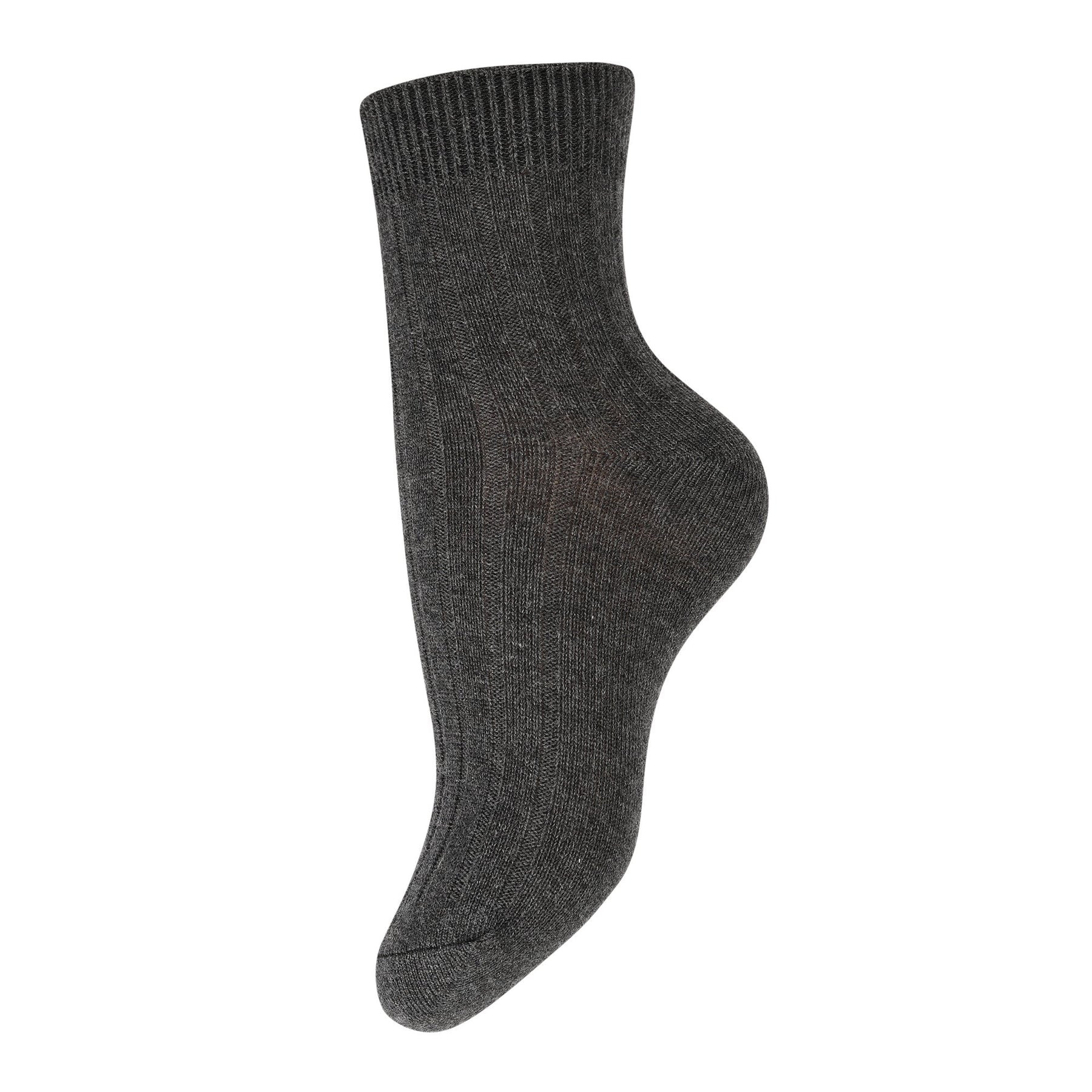 Ribbed Crew Socks