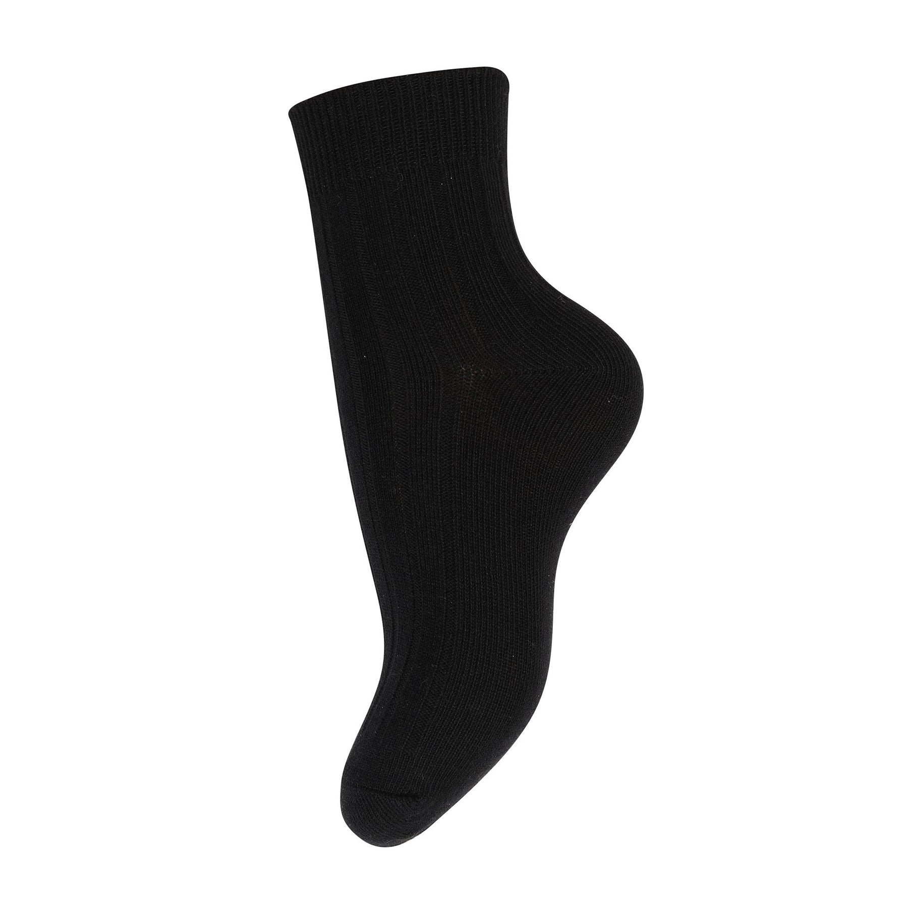 Ribbed Crew Socks