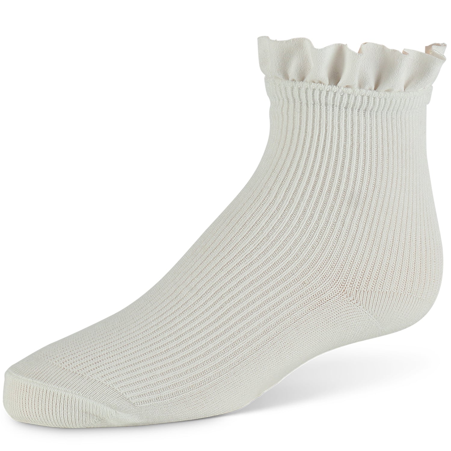 Satin Trim Ankle