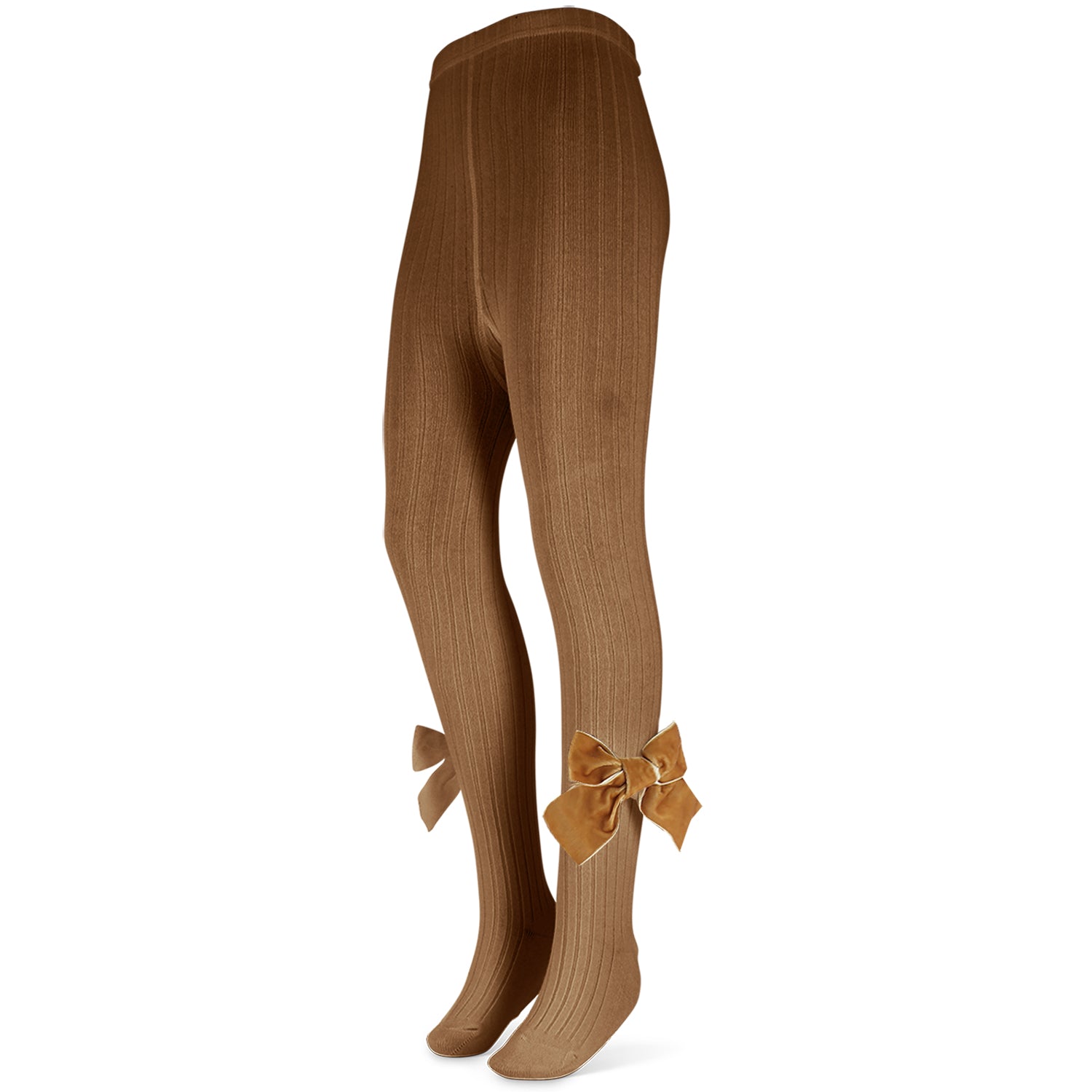 Velvet Bow Tights