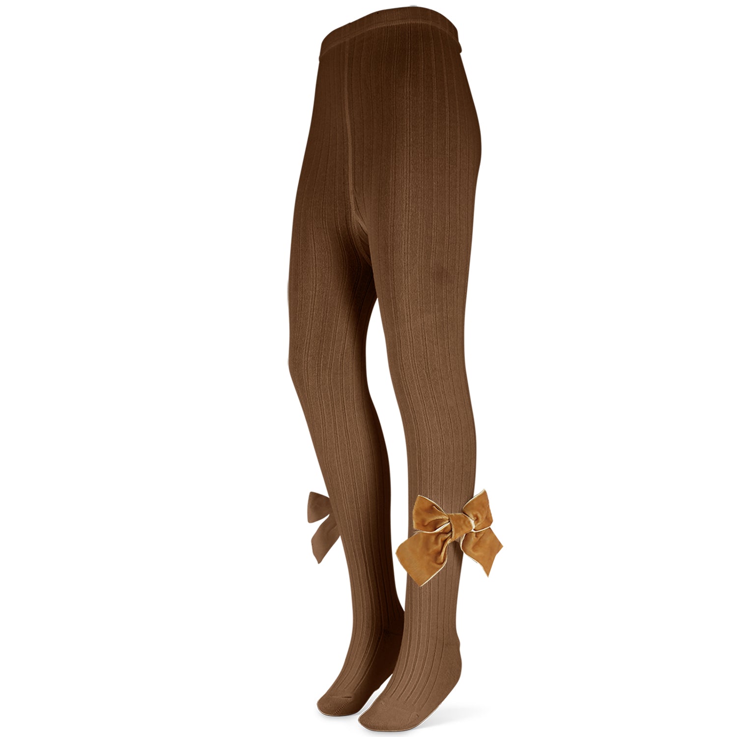 Velvet Bow Tights