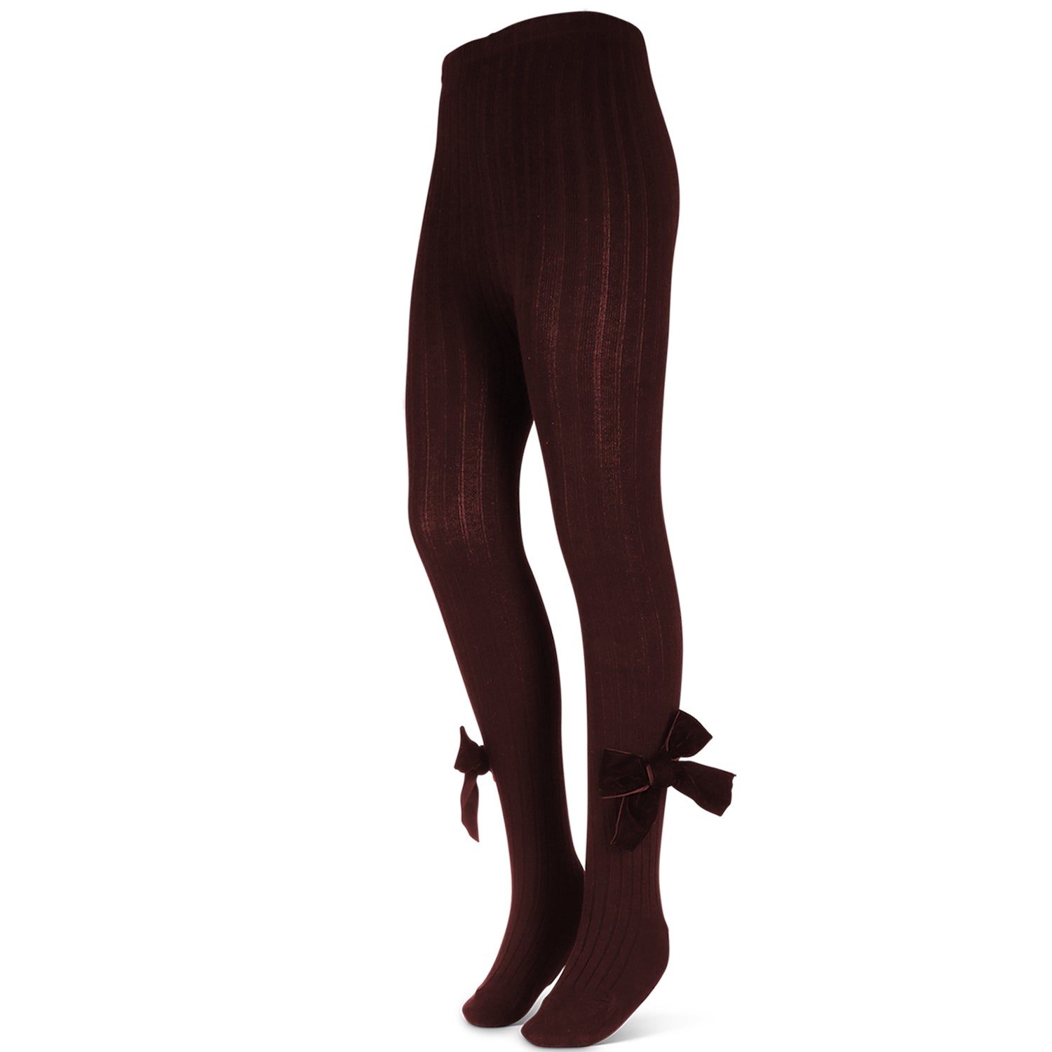 Velvet Bow Tights