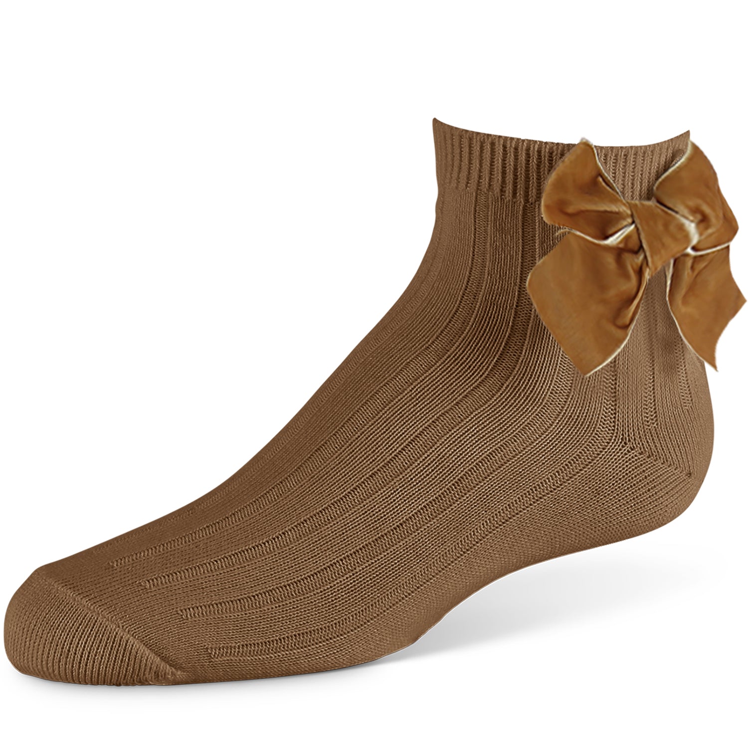 Velvet Bow Ankle
