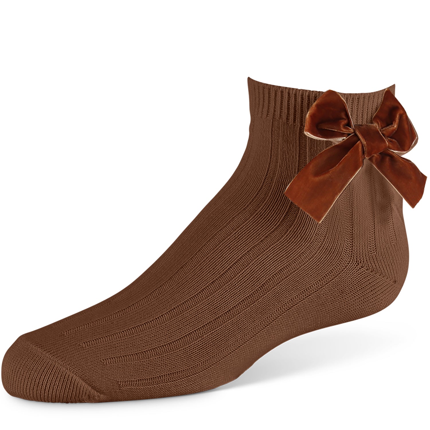 Velvet Bow Ankle