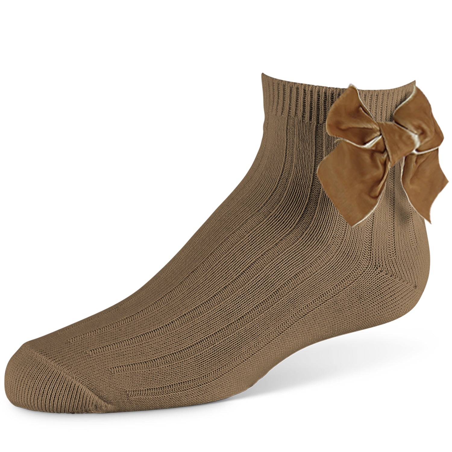 Velvet Bow Ankle