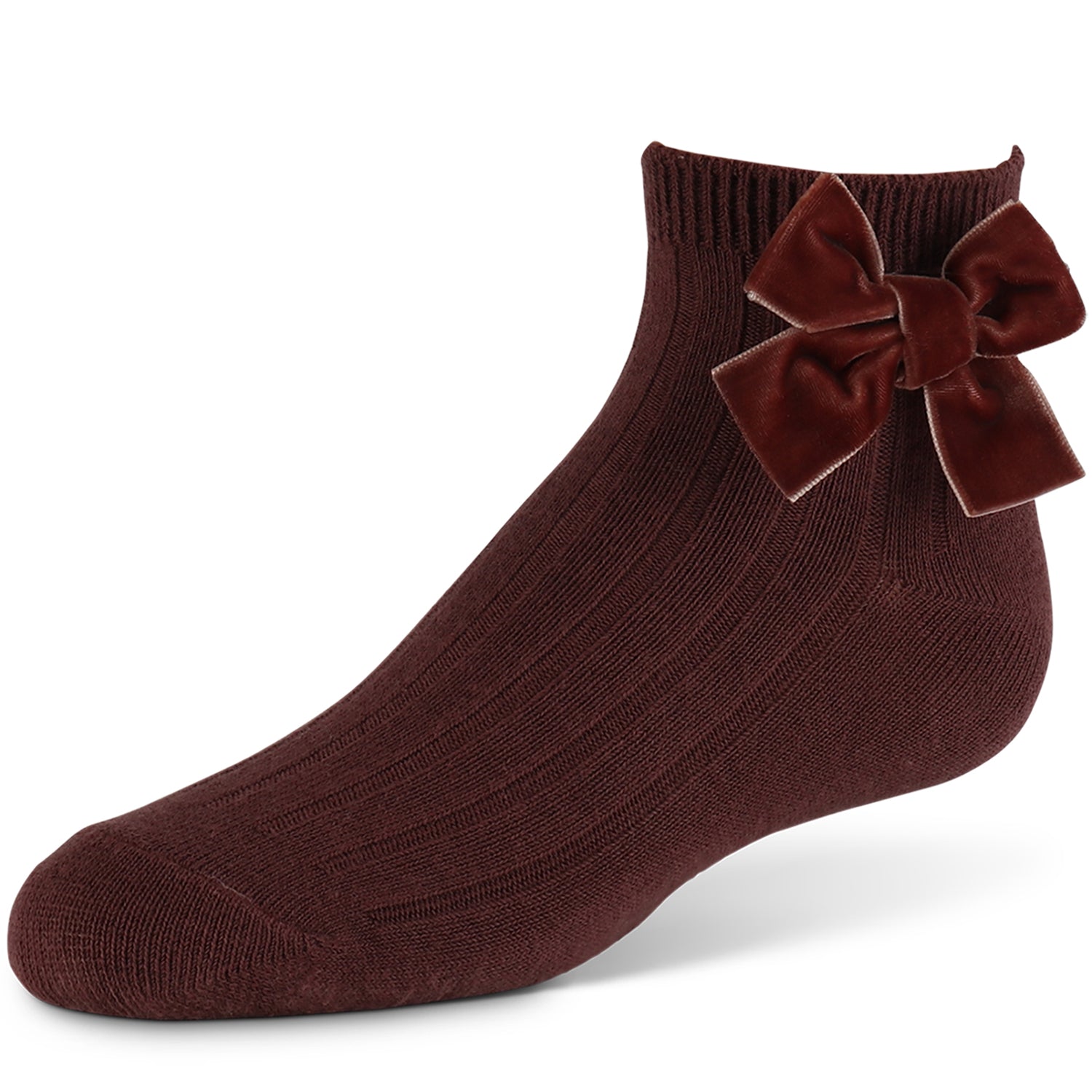 Velvet Bow Ankle