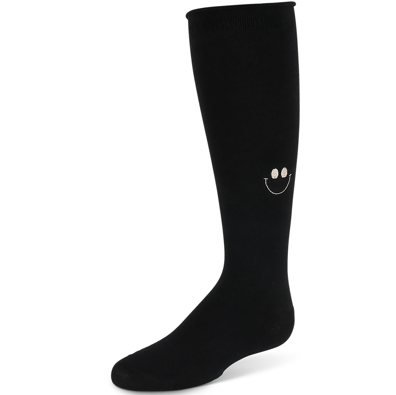 Embroidered Smile Knee