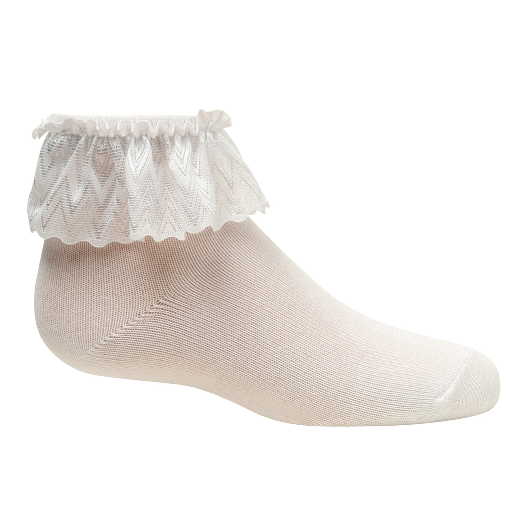 Textures Ruffle Ankle