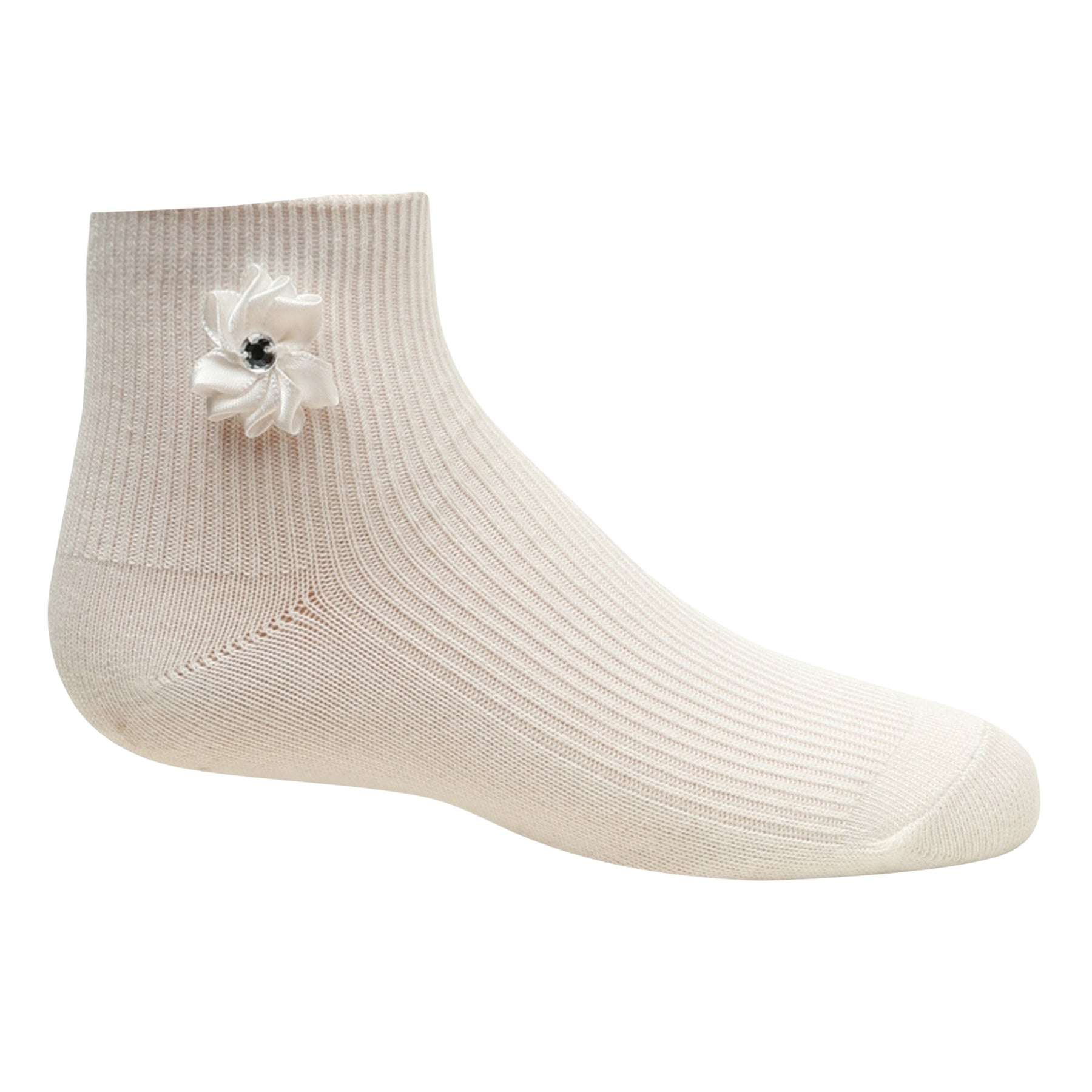 Diamond Flower Ankle