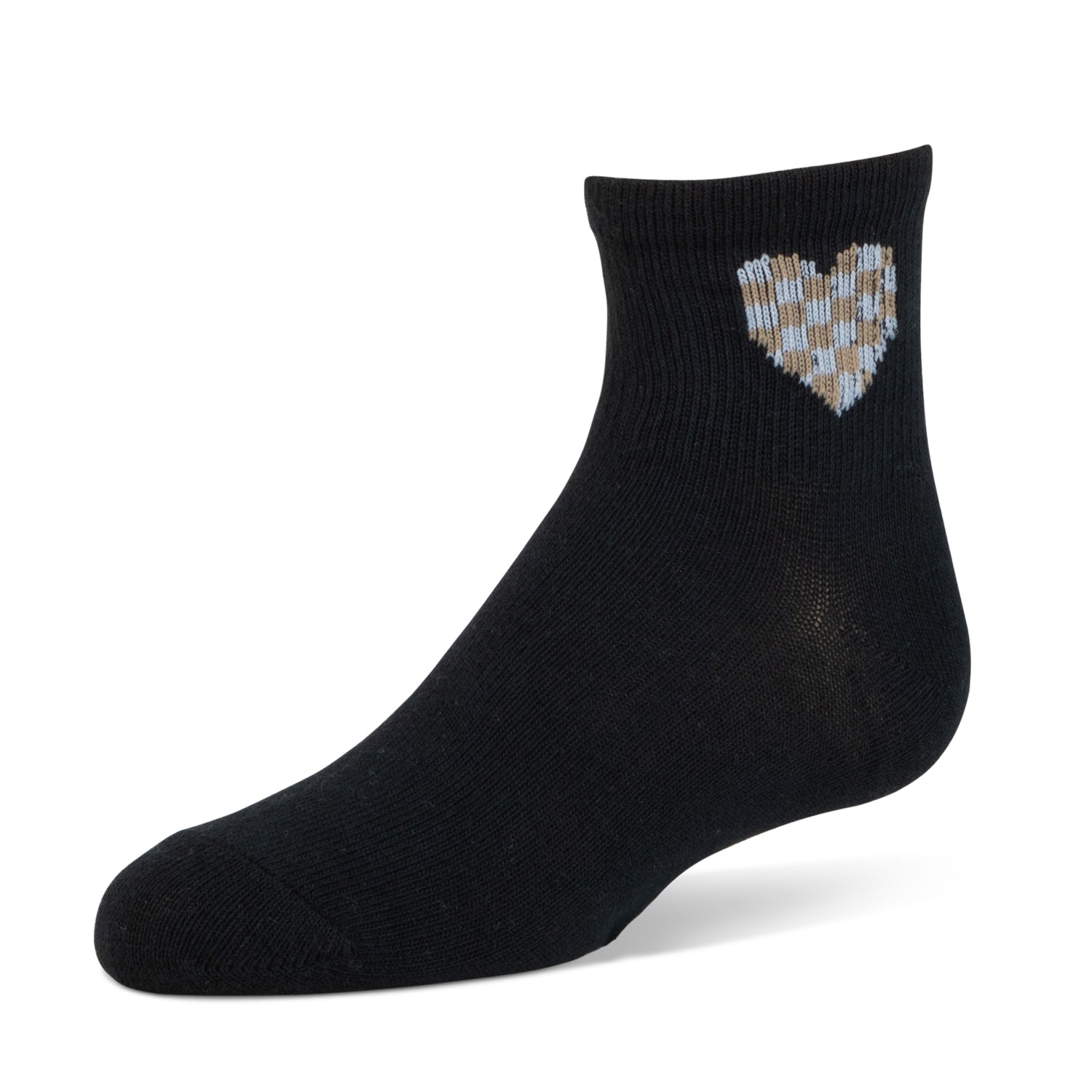 Checkered Heart Ankle