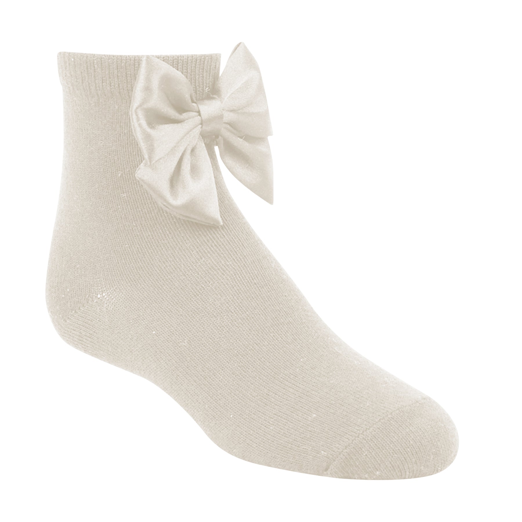 Satin Bow Ankle