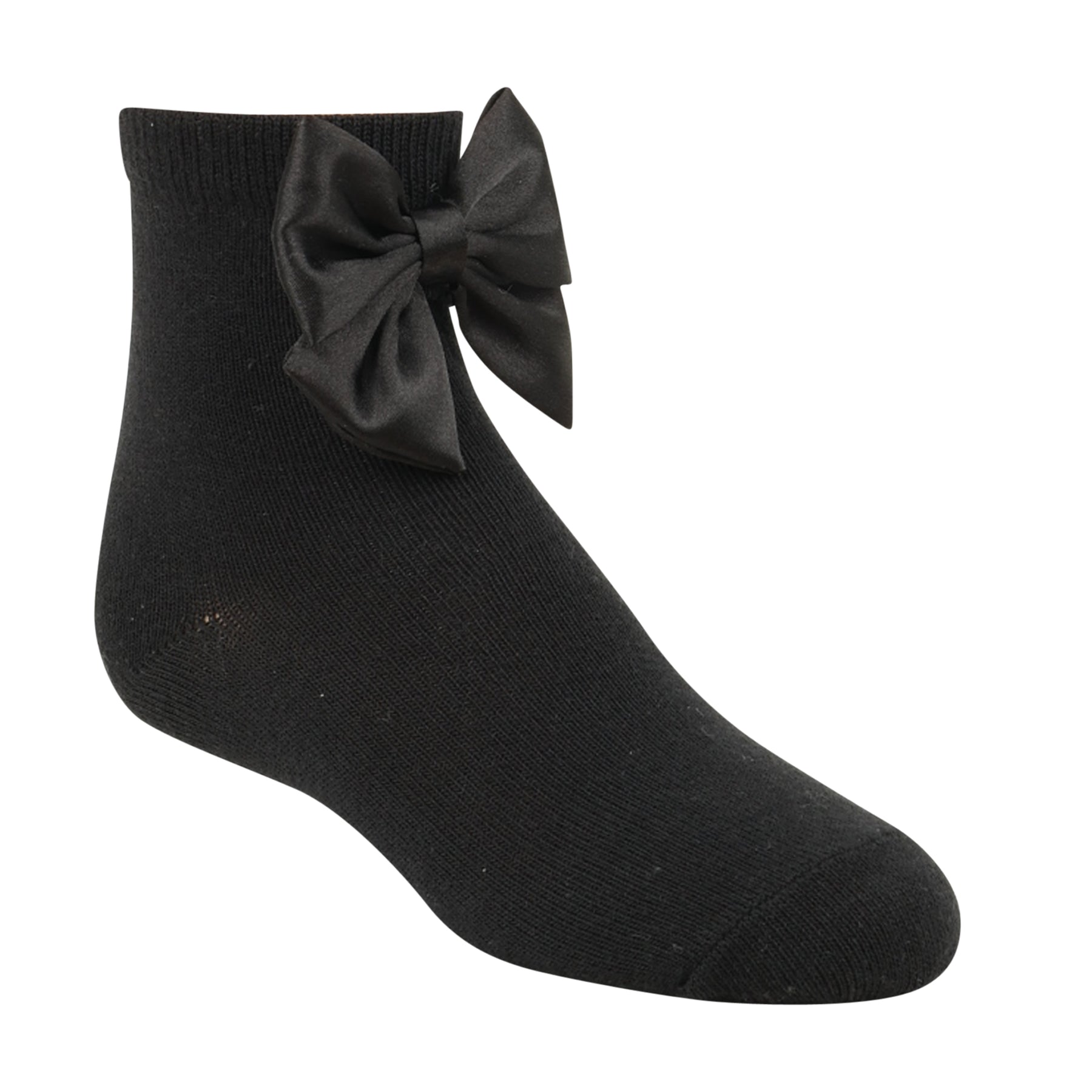 Satin Bow Ankle