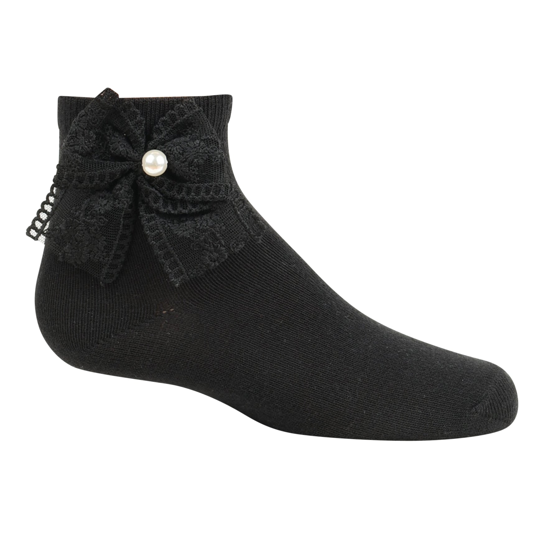 Lace Bow Ankle