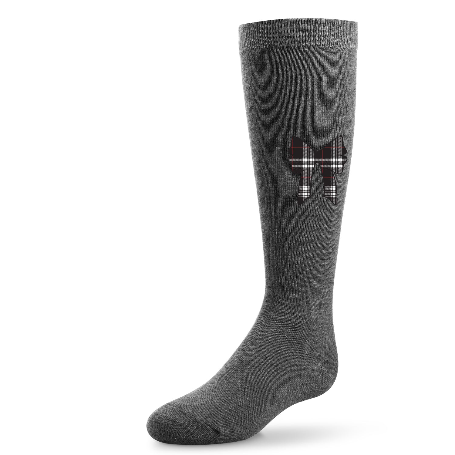 Plaid Bow Tights