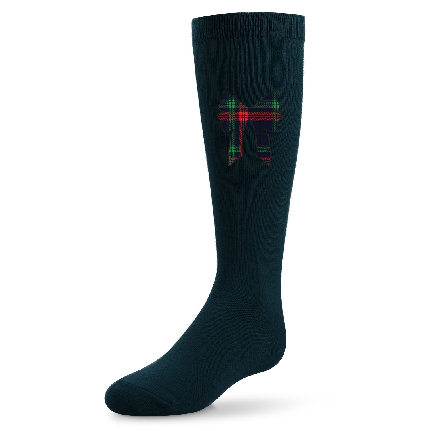 Plaid Bow Tights