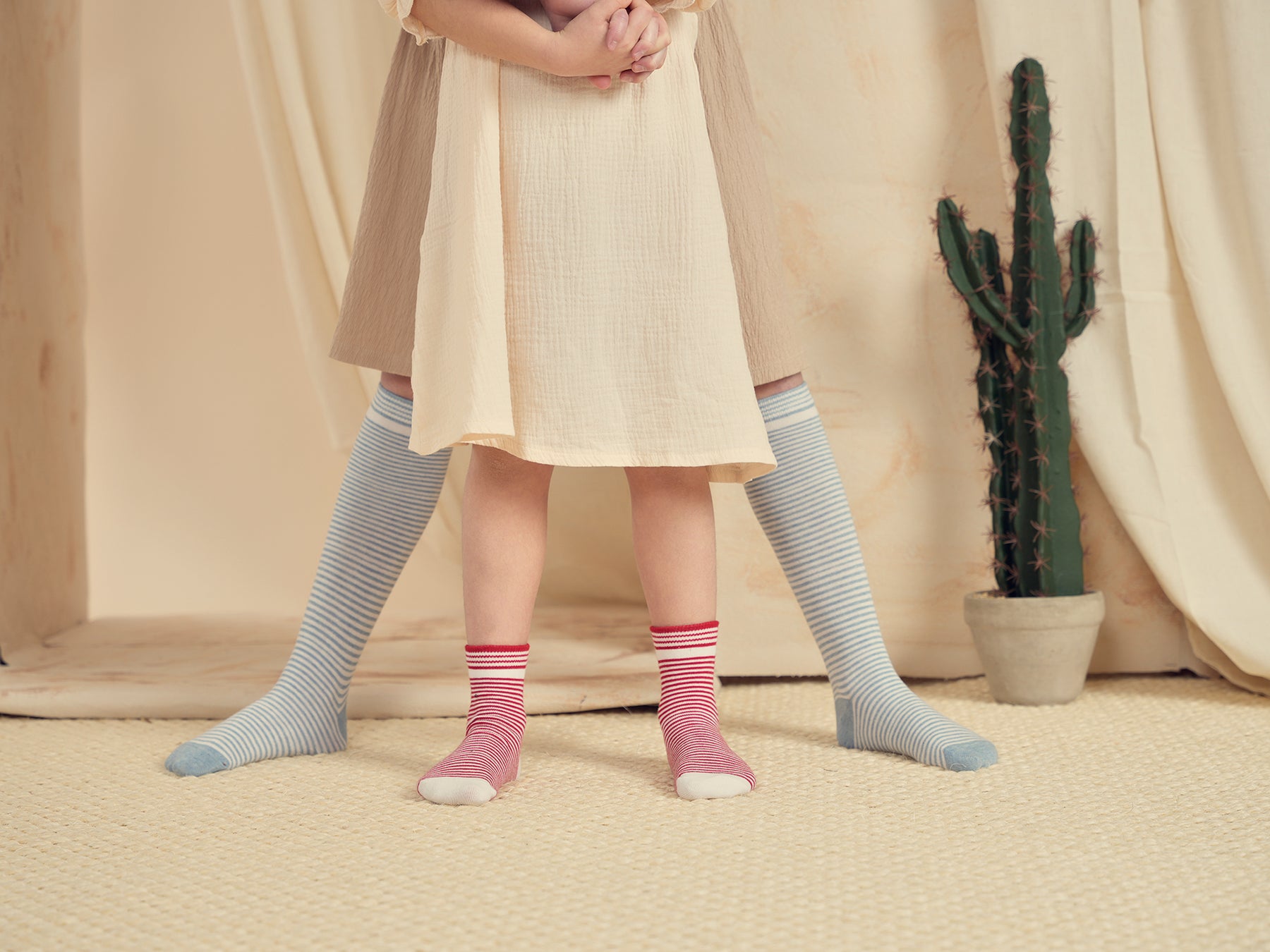 Thin Striped Ankle
