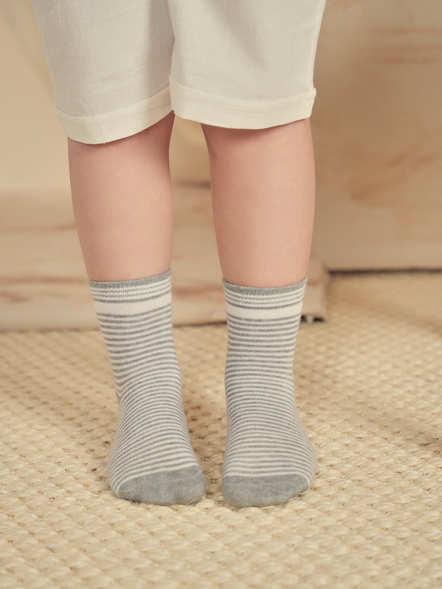 Thin Striped Ankle