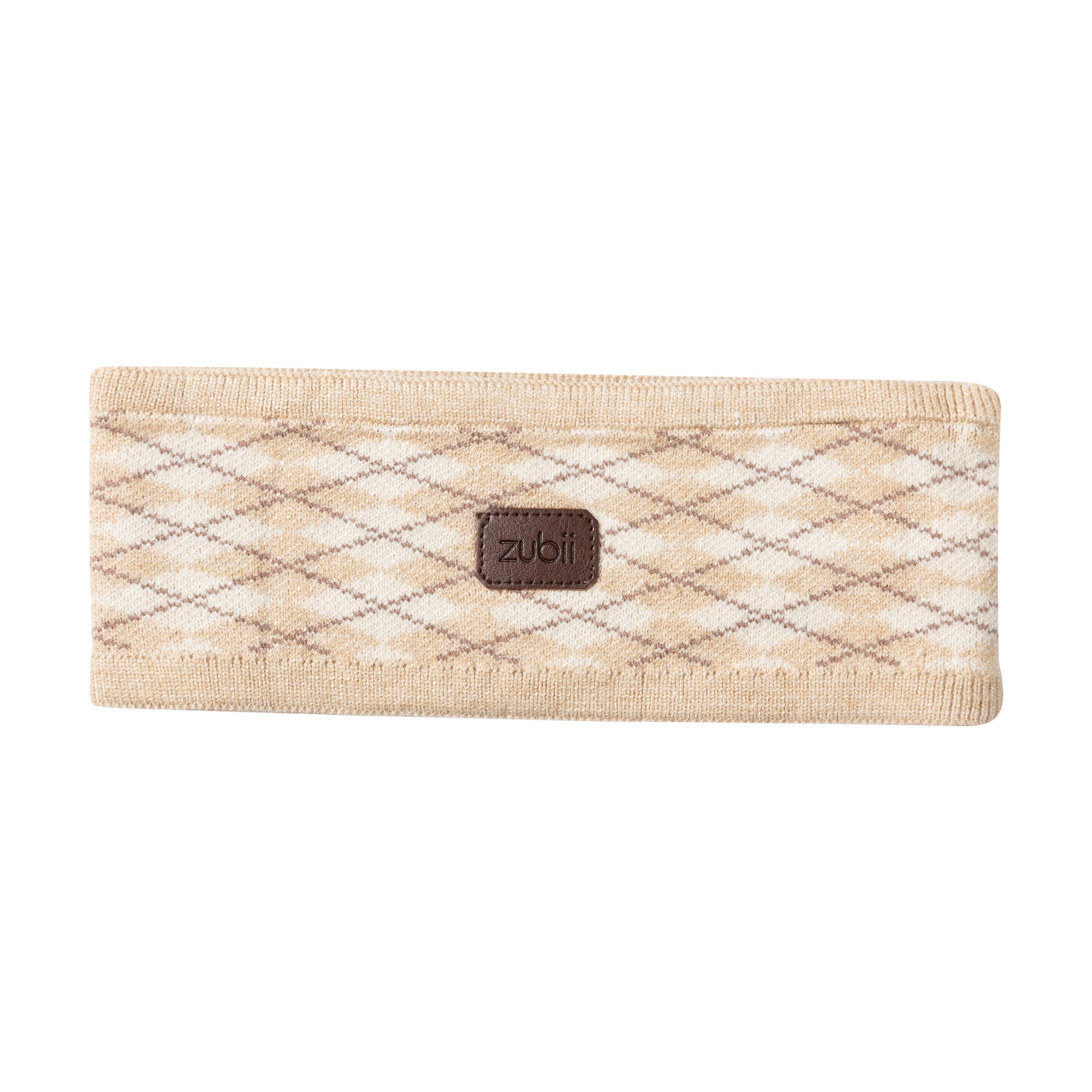 Argyle Knit Band