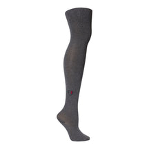 Embroidered Double Heart Tights