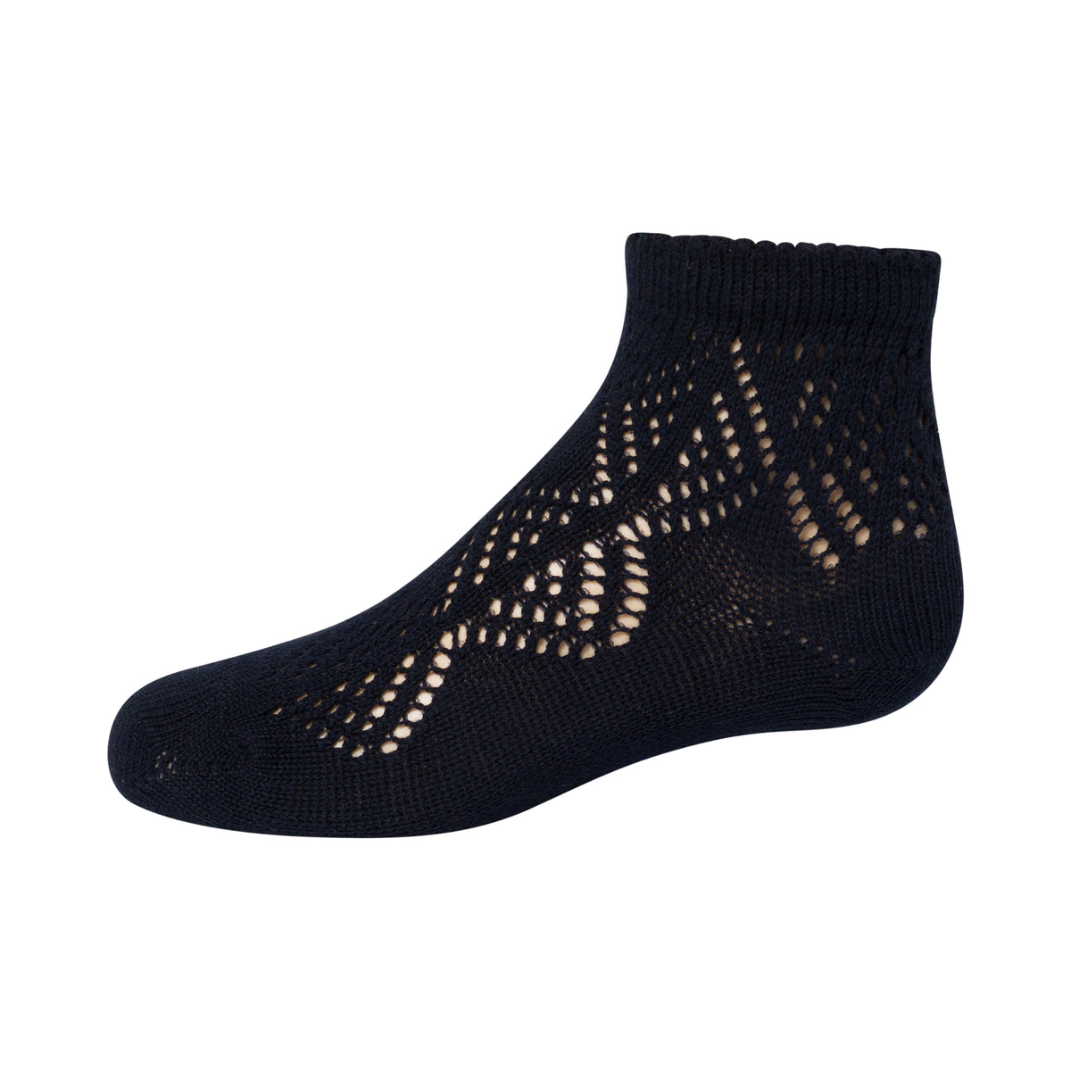 Diamond Crochet ankle