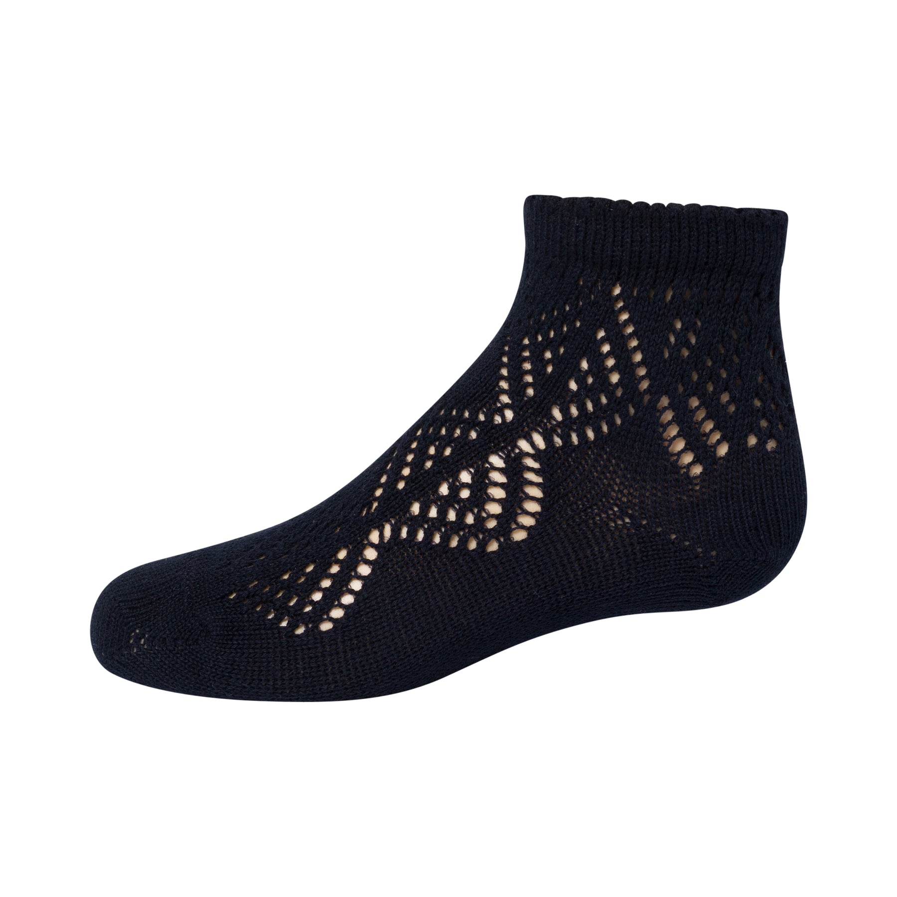 Diamond Crochet ankle