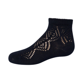Diamond Crochet ankle