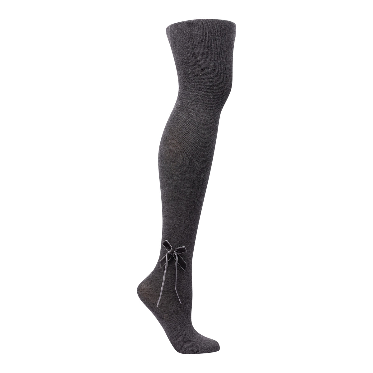 Thin Velvet Bow Tights