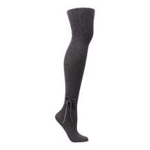 Thin Velvet Bow Tights