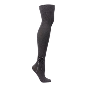 Thin Velvet Bow Tights