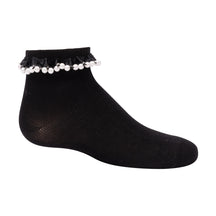 Pearl Ruffle Ankle