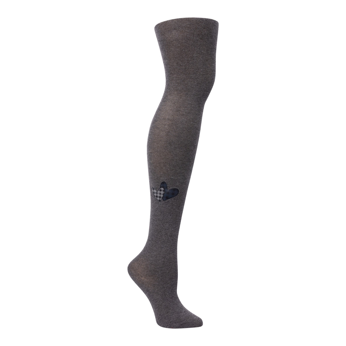 Checkered Heart Tights