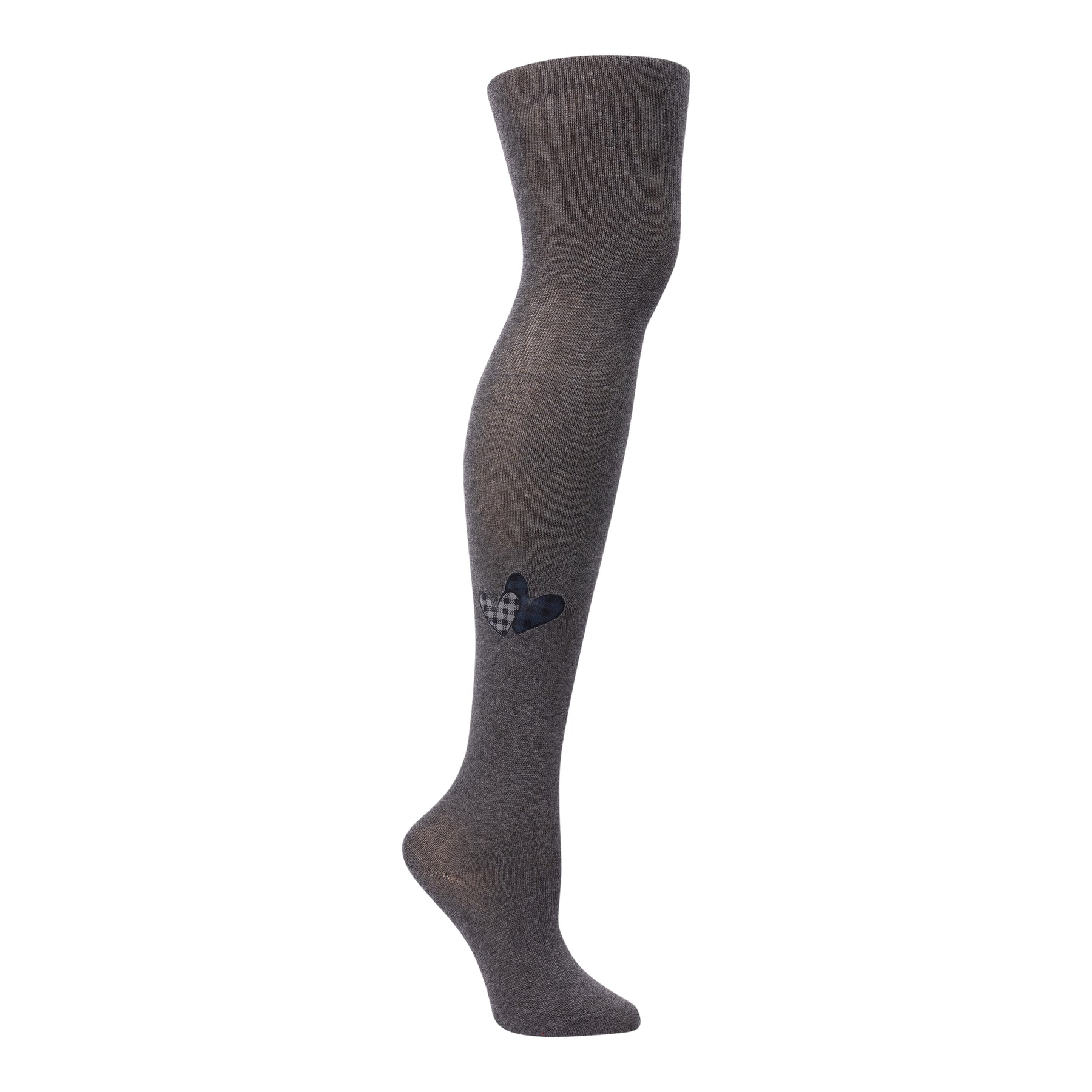 Checkered Heart Tights