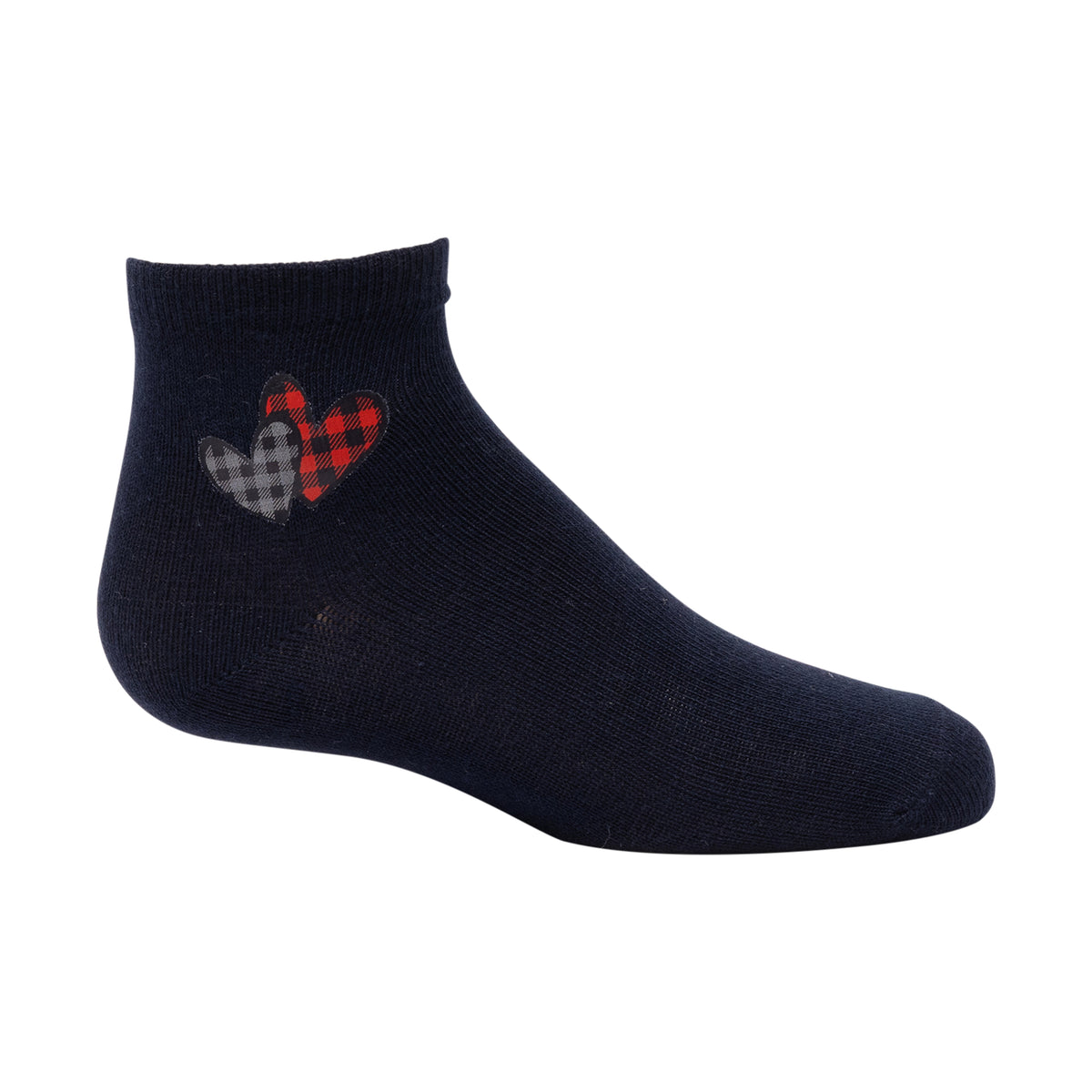 Checkered Heart Ankle